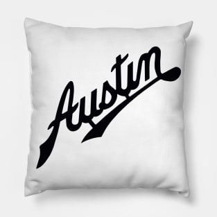 Classic Austin car logo Pillow