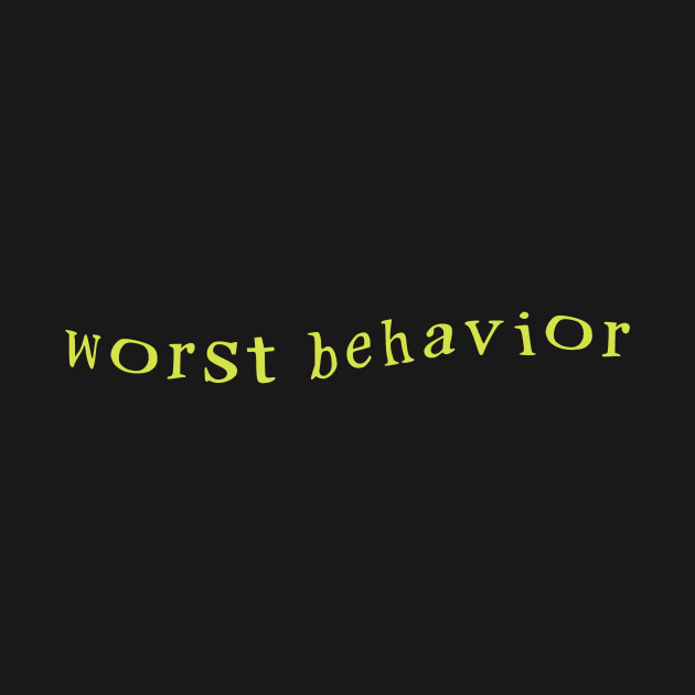 worst behavior by thecaoan