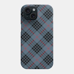 Clan Mackay Blue Tartan Rotated Phone Case