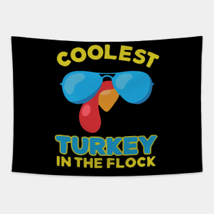 coolest turkey in the flock sunglasses Give your design a name! Tapestry