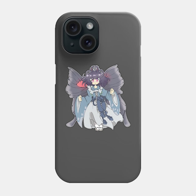 Moth Girl Gijinka Phone Case by kelsmister