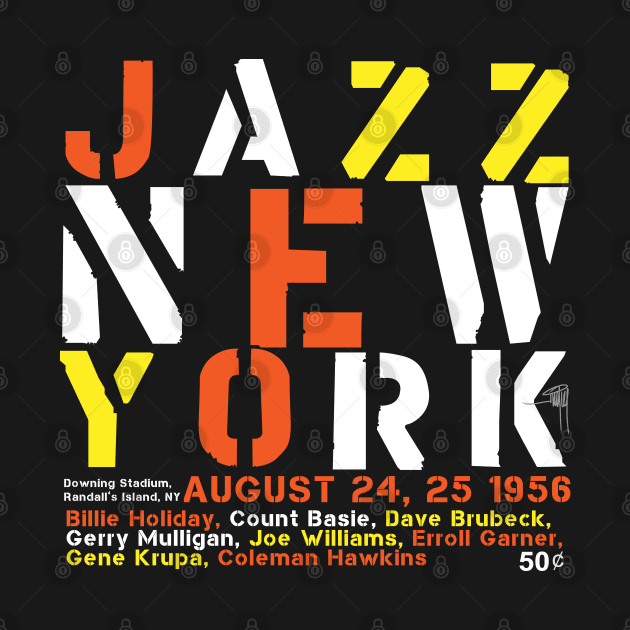 1956 Jazz New York by Jun Pagano