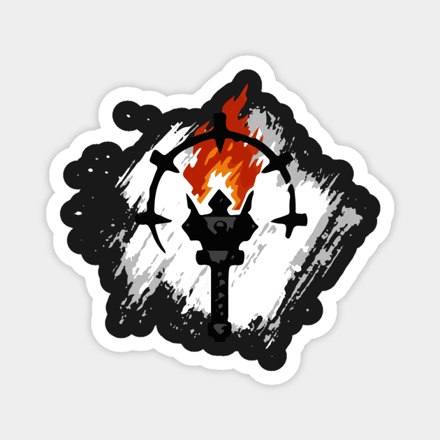 Darkest Dungeon Player Magnet by FairyTees