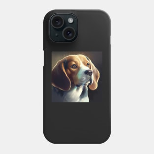 Beagle Dog Art Phone Case