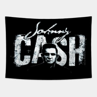 Johnny Cash Iconic Impressions Tapestry