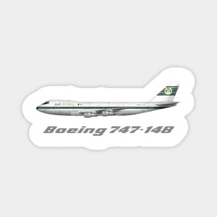 Irish Aer Lingus, First 747-100 St Patrick Tee Shirt Version Magnet