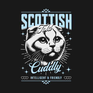 Cuddly Scottish Fold T-Shirt