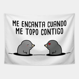 Me Encanta Spanish Pun Tapestry