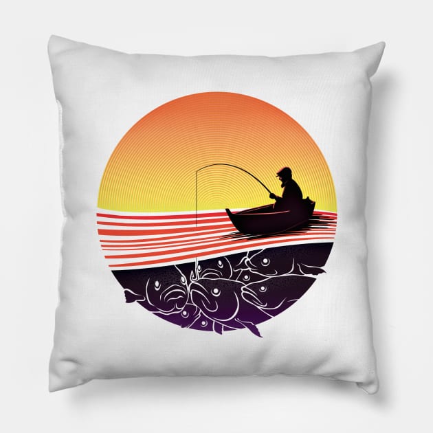 Fishing Pillow by asitha