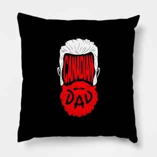 Canadian Dad - Proud Canada Papa Gift Pillow