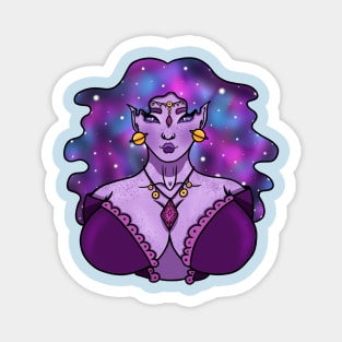 Galaxy gal Magnet