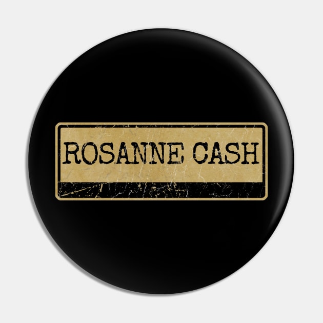 Aliska, text black retro - Rosanne Cash Pin by Aliska