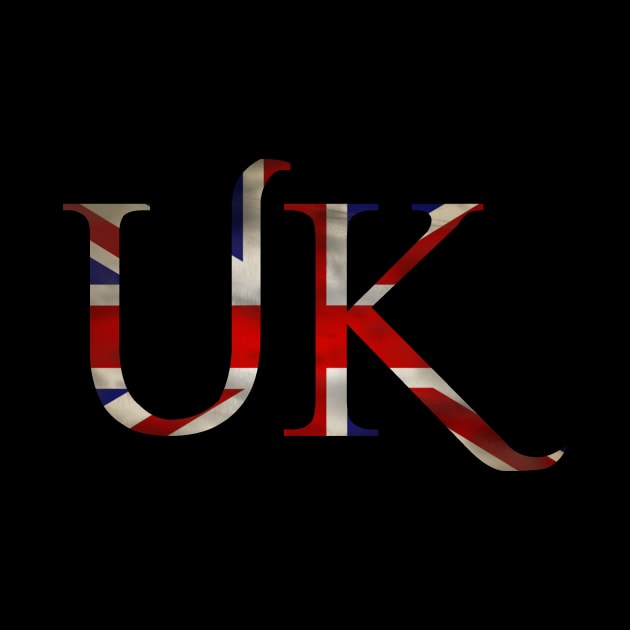 United Kingdom Great Britain Flag UK by Monstershirts