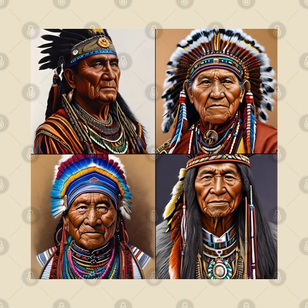 Native American Chiefs by FunkyStyles
