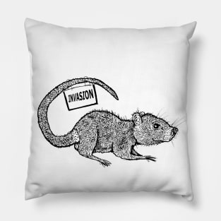 Rat Invasion Pillow