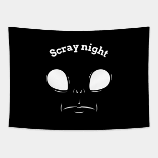 scary night Tapestry