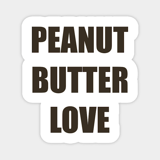 Peanut Butter Love iCarly Penny Tee Magnet by voidstickers