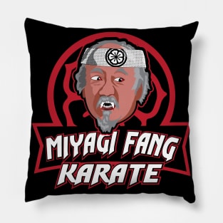 Miyagi fang karate Pillow