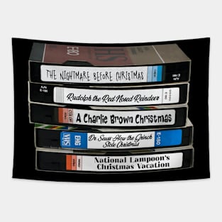 Christmas Flicks Tapestry