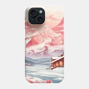 Canada Valentine's Day Travel Vintage Retro Sunset Phone Case