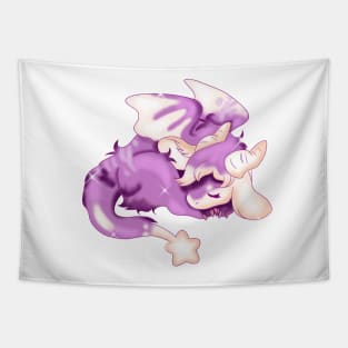 a little dragon nap Tapestry