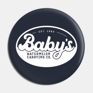 Baby's Watermelon Carrying Company Pin