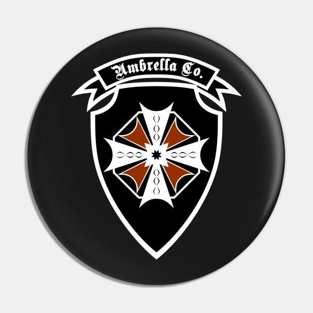 Umbrella Corps Patch Pin by CCDesign