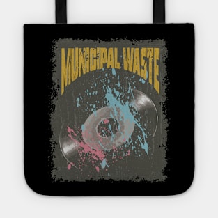 Municipal Waste Vintage Vynil Tote