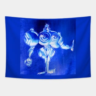 blue gundam dogu alien darkstalker Tapestry