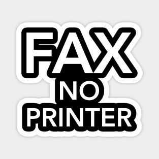 Fax, No Paper - GenZ Slang Magnet