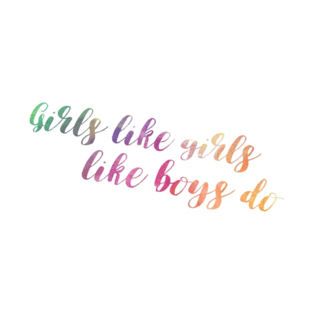 GIRLS LIKE GIRLS (RAINBOW) by queenbeka