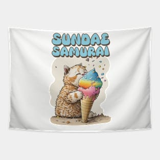 Sundae Samurai Tapestry