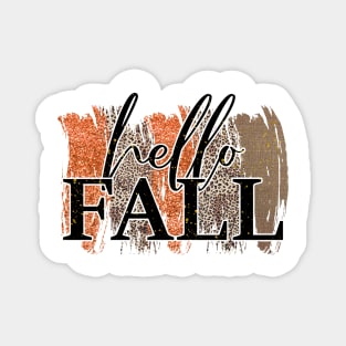 Hello Fall Magnet