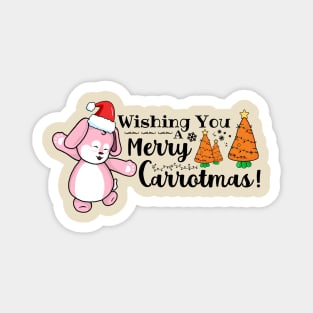 Wishing You A Merry Carrotmas Magnet