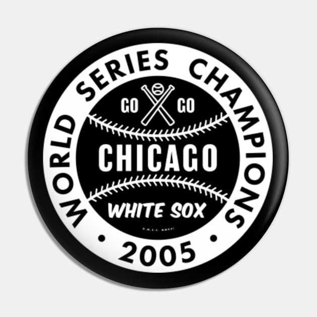 Chicago White Sox Vintage 2005 World Series Champion White T-Shirt 24 Pc MLB
