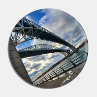 Blue Water Bridge Pin