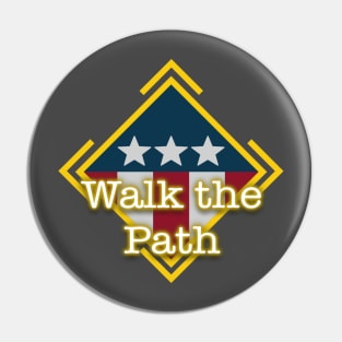 Walk the Path Map Marker Pin