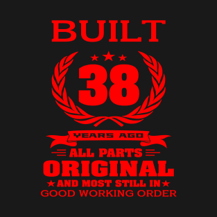 38th Birthday T-Shirt