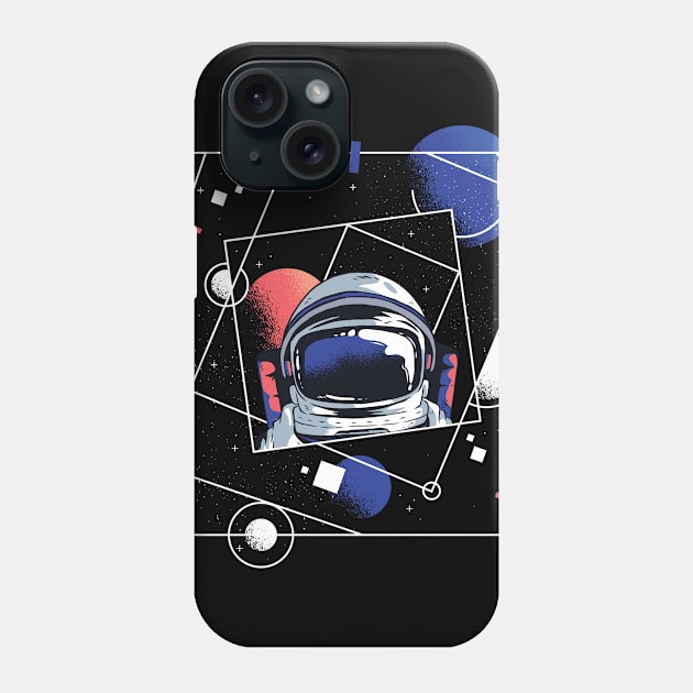 80s Astronaut Phone Case by Urban_Vintage