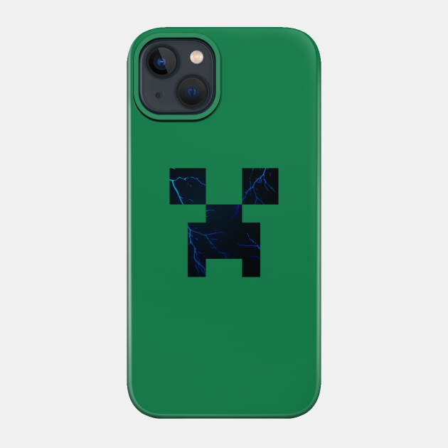 Charged Creeper fans - Creeper Minecraft - Phone Case