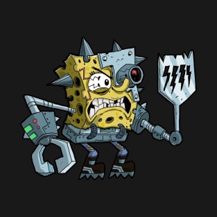 cyborg Sponge bob T-Shirt