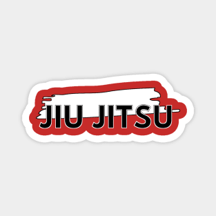 BJJ White Belt Brazilian Jiu Jitsu Magnet