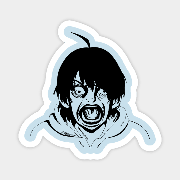 Araragi Koyomi Bakemonogatari Anime Magnet by SaverioOste