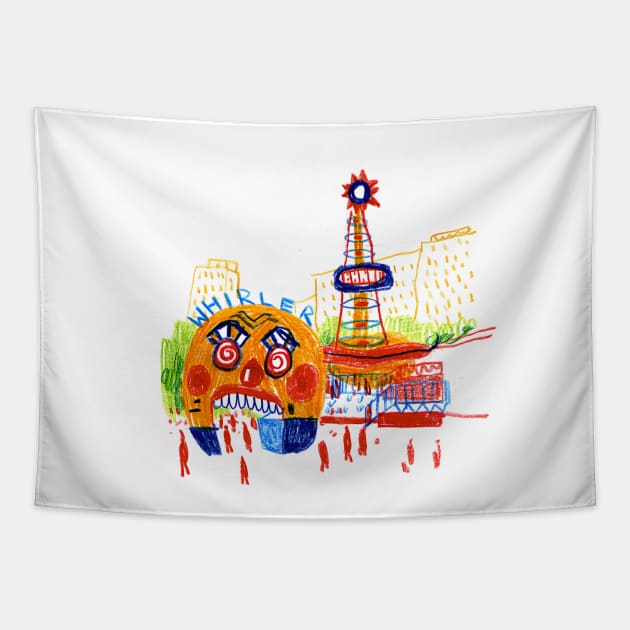 Fairground Tapestry by MARKDONNELLYILLUSTRATION