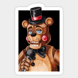 Freddy Stickers Sticker for Sale by DisfiguredStick