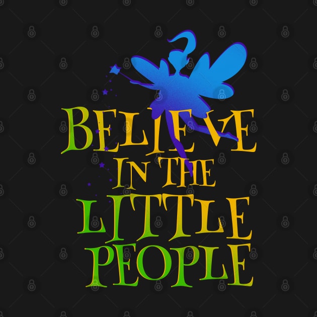 Magical Fairy - I Believe in the Little People by Purple Tee House