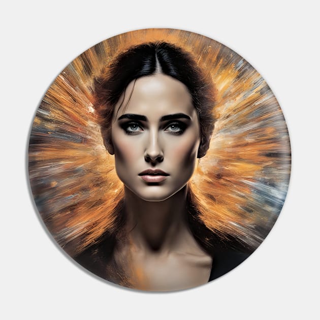 colorful action with Jennifer Connelly Pin by bogfl