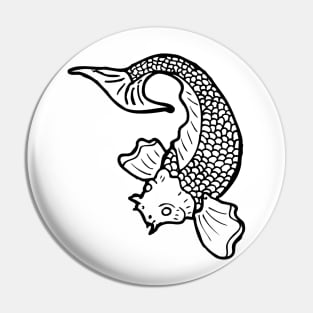 Fish shirt Pin