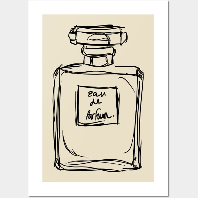 perfume bottle illustration