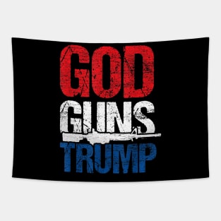 4th Of July - Patriot Republican Pride USA God Guns Trump Tapestry